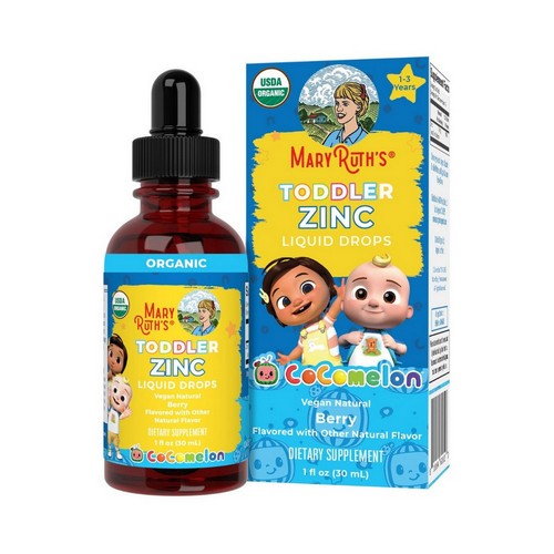 Organics Cocomelon Toddler Liquid Zinc 1 Oz by MaryRuth's