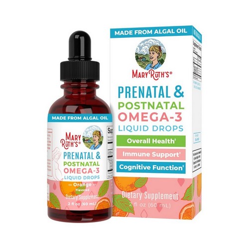 Organics Prenatal And Postnatal Omega-3 Liquid Drops 2 Oz by MaryRuth's
