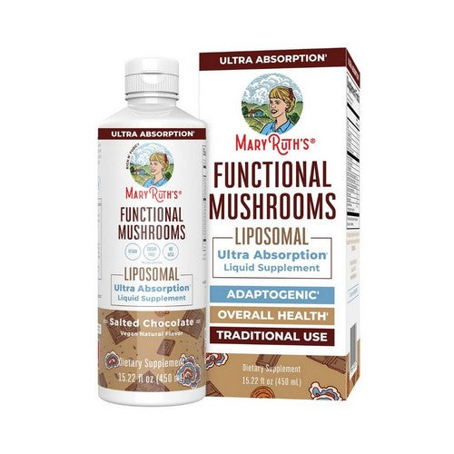 Organic Functional Mushrooms Liposomal 15.22 Oz by MaryRuth's