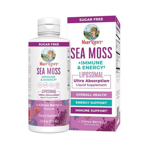 Sea Moss Plus Immune And Energy Liposomal Citrus Berry 7.6 Oz by MaryRuth's