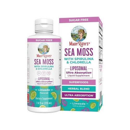 Sea Moss With Spirulina And Chlorella Liposomal 7.6 Oz by MaryRuth's