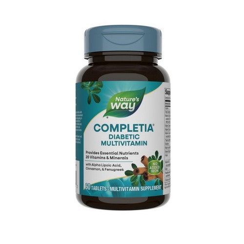 Completia Diabetic Multivitamin 60 Tabs by Nature's Way