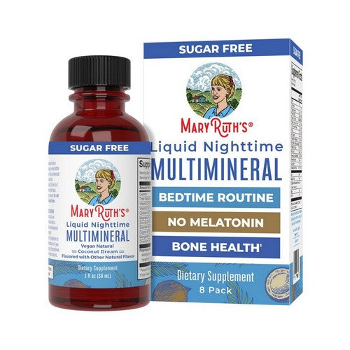 Liquid Nighttime Multimineral Coconut 1 Oz by MaryRuth's