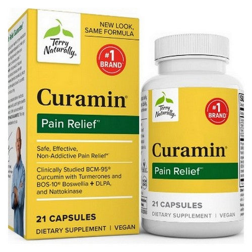 Curamin Travel-Size 21 Caps by Terry Naturally