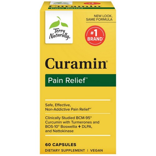 Curamin Pain Relief 60 Caps by Terry Naturally