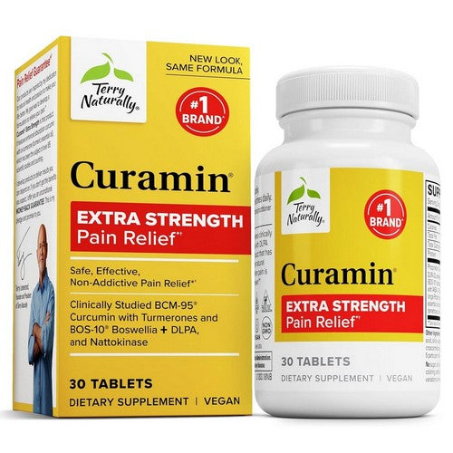 Curamin Extra Strength 30 Tabs by Terry Naturally