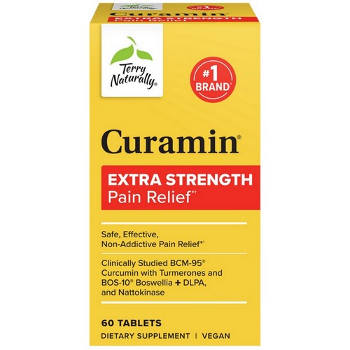 Curamin Extra Strength 60 Tabs by Terry Naturally