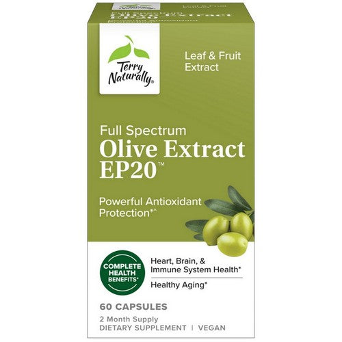Full Spectrum Olive Extract EP20 60 Caps by Terry Naturally