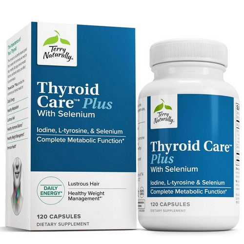 Thyroid Care Plus With Selenium 120 Caps by Terry Naturally