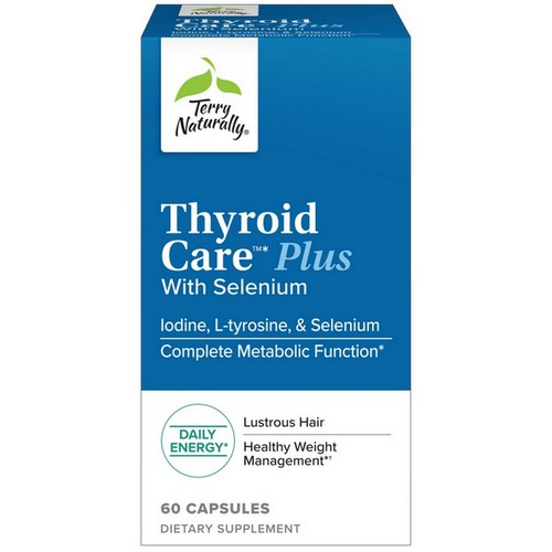 Thyroid Care Plus With Selenium 60 Caps by Terry Naturally