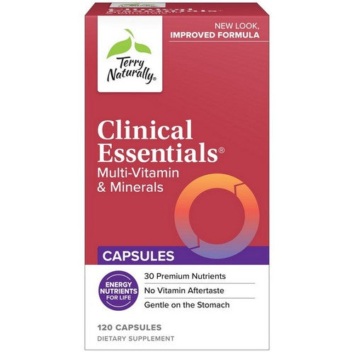 Clinical Essentials Multi Vitamin And Minerals 120 Caps by Terry Naturally