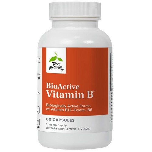 BioActive Vitamin B 60 Caps by Terry Naturally