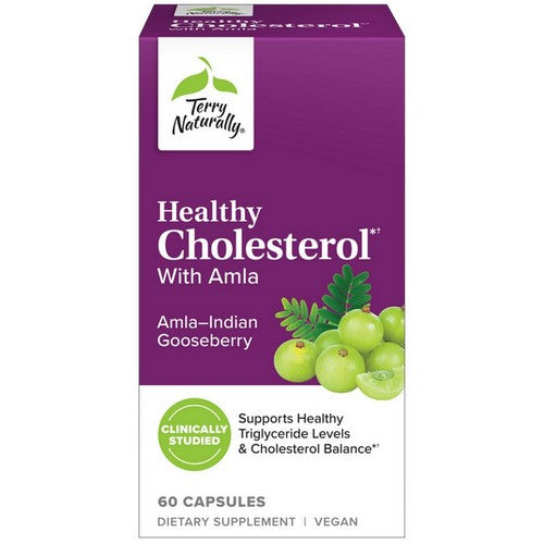 Healthy Cholesterol With Amla 60 Caps by Terry Naturally