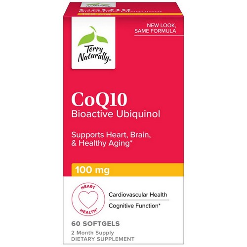 CoQ10 Ubiquinol 60 Softgels by Terry Naturally