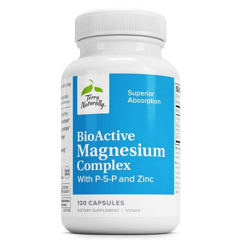 BioActive Magnesium Complex 120 Caps by Terry Naturally