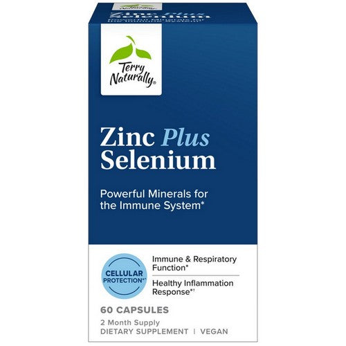 Zinc Plus Selenium 60 Caps by Terry Naturally