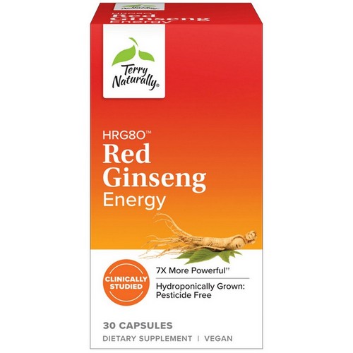 HRG80 Red Ginseng 30 Caps by Terry Naturally
