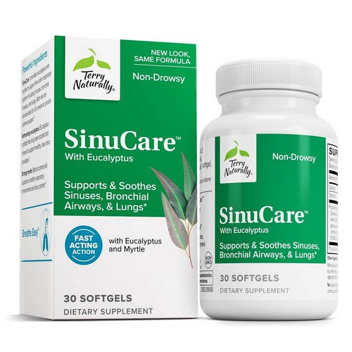 SinuCare With Eucalyptus 30 Softgels by Terry Naturally