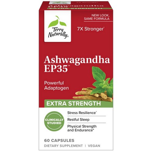 Ashwagandha EP35 Extra Strength 60 Caps by Terry Naturally