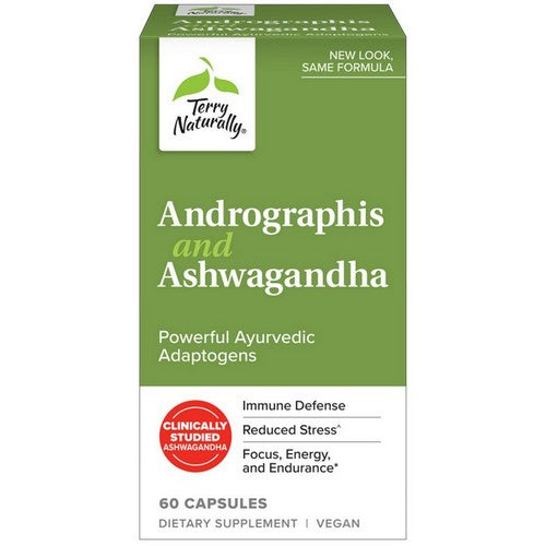 Andrographis And Ashwagandha 60 Caps by Terry Naturally