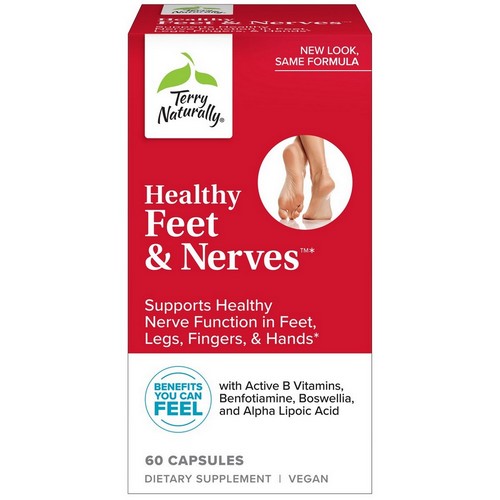 Healthy Feet And Nerves 60 Caps by Terry Naturally