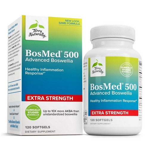 BosMed 500 Advanced Boswellia 120 Softgels by Terry Naturally