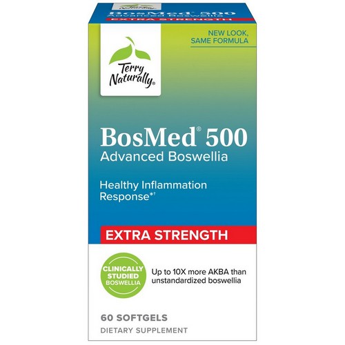 BosMed 500 Advanced Boswellia 60 Softgels by Terry Naturally