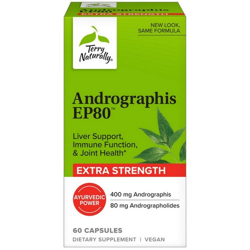 Andrographis EP80 60 Caps by Terry Naturally