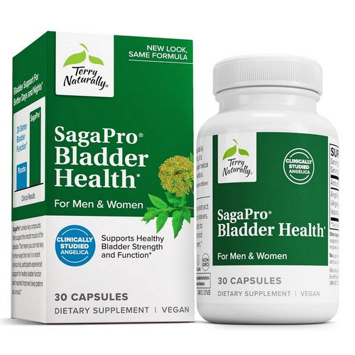SagaPro Bladder Health For Men and Women 30 Caps by Terry Naturally