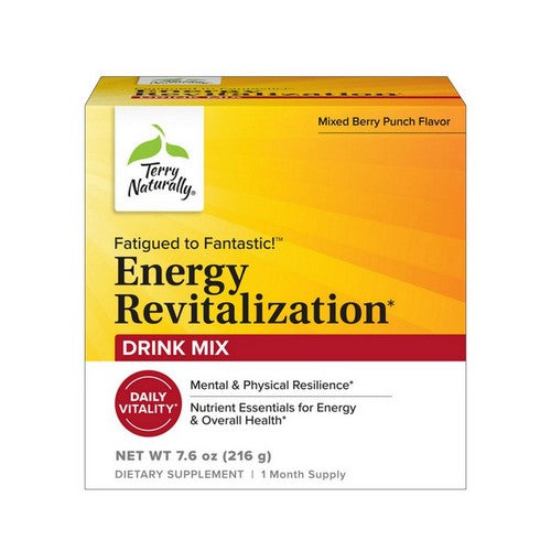 Fatigued To Fantastic Energy Revitalization Drink Mix 7.6 Oz by Terry Naturally