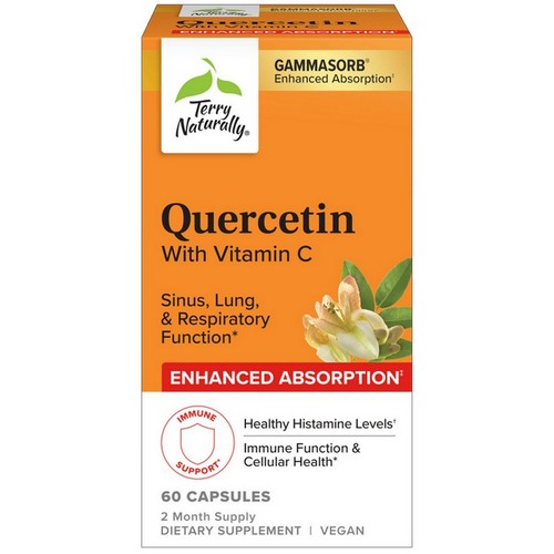 Quercetin With Vitamin C 60 Caps by Terry Naturally