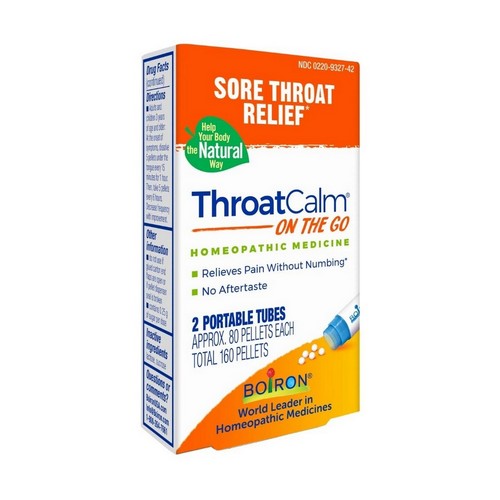 ThroatCalm On The Go Sore Throat Relief 160 Count by Boiron