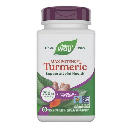 Turmeric Max Potency 60 Caps by Nature's Way