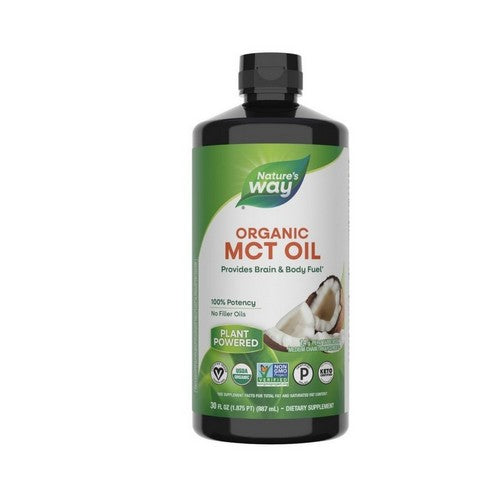 Organic MCT Oil 30 Oz by Nature's Way