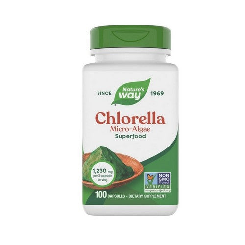 Chlorella 100 Caps by Nature's Way