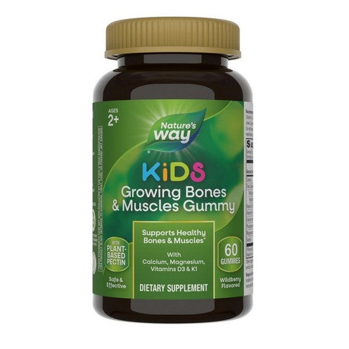 Kids Growing Bones And Muscles Gummies 60 Count by Nature's Way