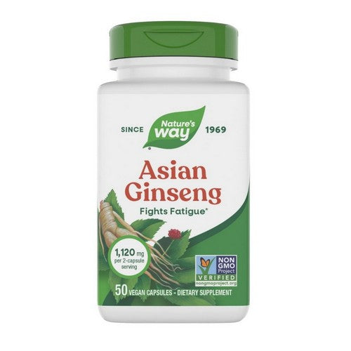 Asian GinsengWhite 50 Caps by Nature's Way