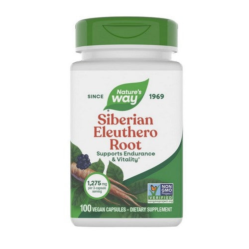 Siberian Eleuthero Root 100 Caps by Nature's Way