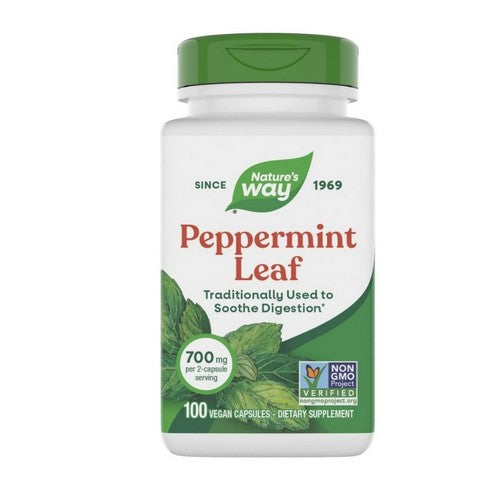 Peppermint Leaf 100 Caps by Boericke & Tafel