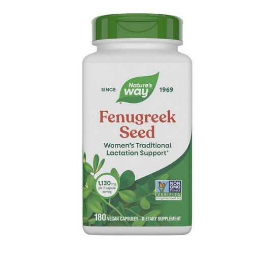 Fenugreek Seed 180 Caps by Nature's Way