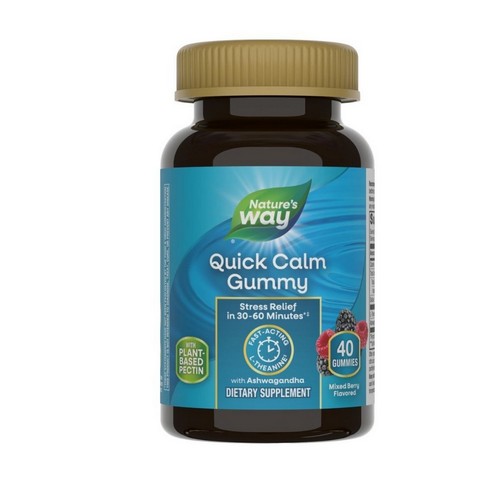 Quick Calm Gummy 40 Count by Boericke & Tafel