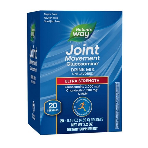 Joint Movement Glucosamine Drink Mix 20 Servings / 3.2 Oz by Nature's Way