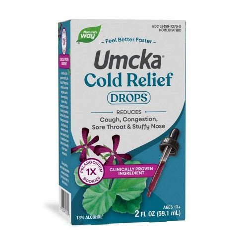 Umcka Cold Relief Drops 2 Oz by Nature's Way
