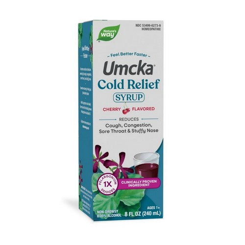 Umcka Cold Relief Syrup 8 Oz by Nature's Way