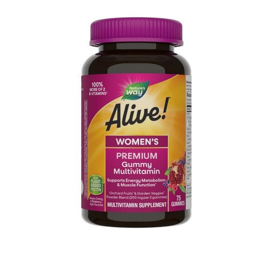 Alive! Women’s Gummy Multivitamin 75 Gummies by Nature's Way