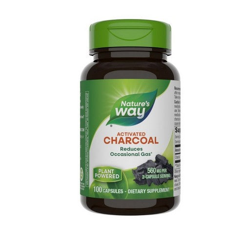 Activated Charcoal 100 Caps by Nature's Way