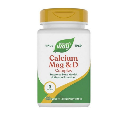 Calcium-Magnesium-Vitamin D 100 Caps by Nature's Way