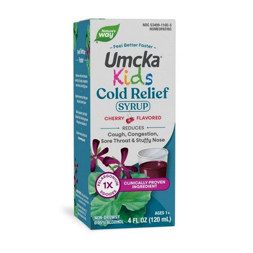 Umcka Kids Cold Relief Syrup 4 Oz by Nature's Way