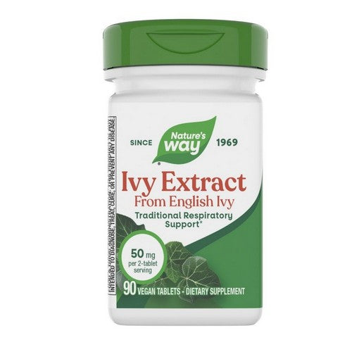 Ivy Extract From English Ivy 90 Tabs by Nature's Way