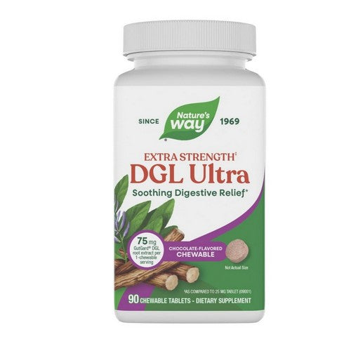 DGL ULTRA German Chocolate 90 Count by Nature's Way